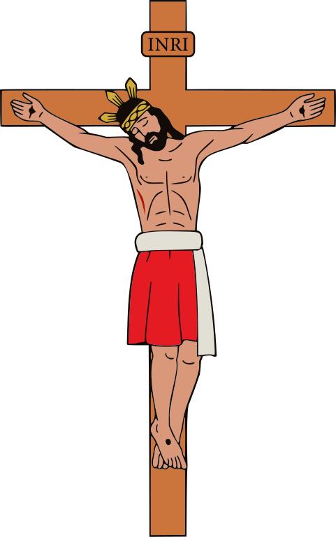 jesus on the cross for kids