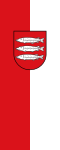 Hamm am Rhein zászlaja