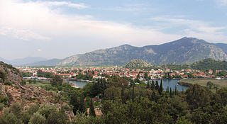 <span class="mw-page-title-main">Dalyan</span> Resort town in Muğla Province, Turkey