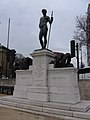 Statua di Davide che commemora le vittime del Machine Gun Corps durante la seconda guerra mondiale