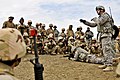 美軍在當地訓練軍隊(2011)