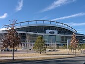 Empower Field at Mile High in Denver, home field of the Denver Broncos and the Denver Outlaws Denver invesco stadium 1.jpg