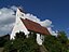 Dingolfing, Brunn 11, Katholische Filialkirche St. Ägidius. Gotische Saalkirche mit eingezogenem Chor und westlichem Dachreiter, 14. Jahrhundert; mit ...