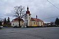 English: Dolní Lukavice, Plzeň-jih district, Czech Republic, church. Čeština: Dolní Lukavice okr. Plzeň-jih, kostel