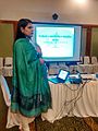 Dr. Manavpreet Kaur on WikiConference India.jpg