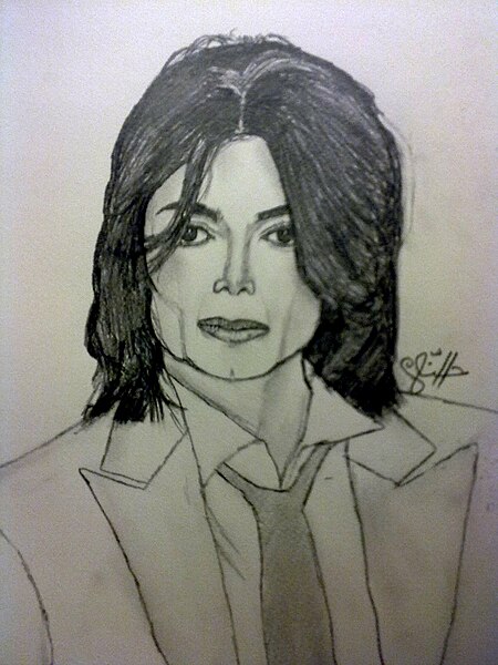 File:Drawing of Michael Jackson.jpg