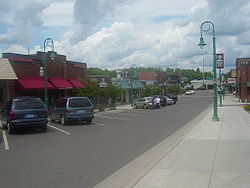 Skyline of Moose Lake