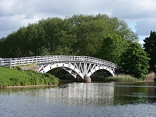 Dutton Horse Bridge grade II listed bridge in the United kingdom