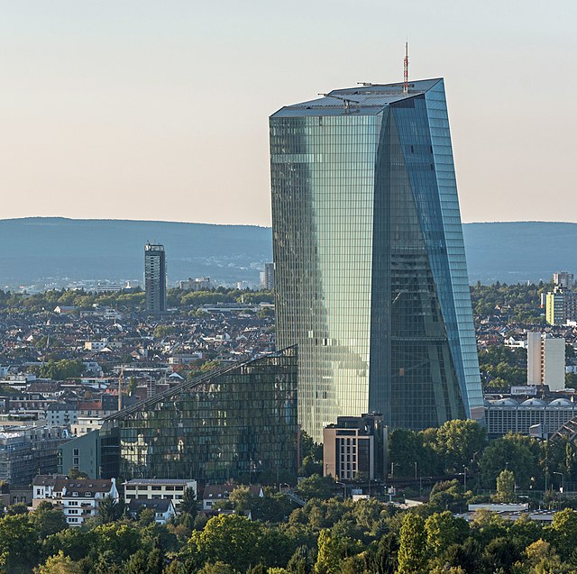 Seat of the European Central Bank, Frankfurt/Main, Germany (2014)