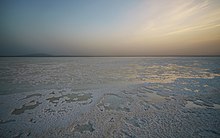 Le lac Karoum. Janvier 2018.