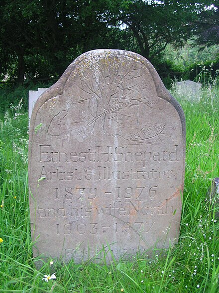 Shepard's grave at St Peter's Church, Lodsworth