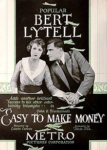 Fácil de ganar dinero (1919) - Ad.jpg