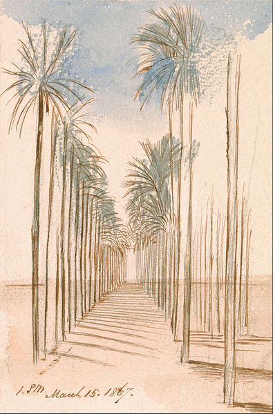 File:Edward Lear - Avenue of Trees - Google Art Project.jpg