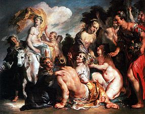 Η απαγωγή της Ευρώπης, 1615/16, Gemäldegalerie, Βερολίνο