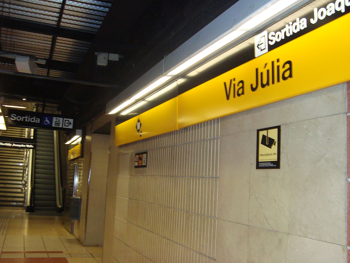 Estación de Via Júlia - Wikipedia, la enciclopedia libre