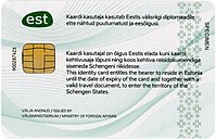 Estonian diplomatic identity card starting 2018-12-03 (Back).jpg