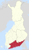 Etelä-Suomen lääni sijainti 2000.svg