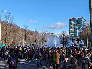 <span class="mw-page-title-main">A12 blockade</span> Series of climate protests in The Hague, Netherlands