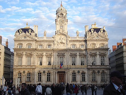 City Hall on place des Terreaux.