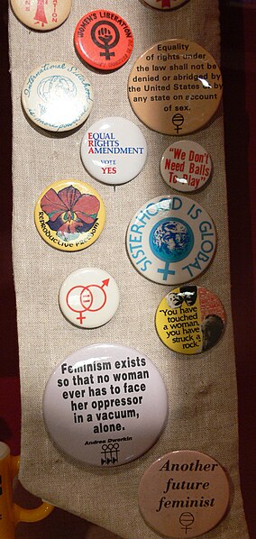 File:Feminist buttons Womens Museum.jpg