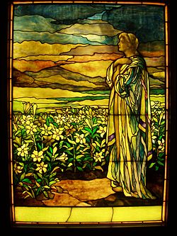 Field of Lilies - Tiffany Studios, c. 1910 Field of Lilies - Tiffany Studios, c. 1910.JPG