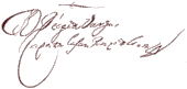 signature de Diego de Vargas