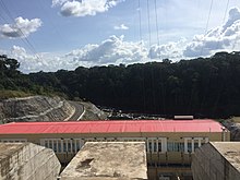 Dam on Ntem River