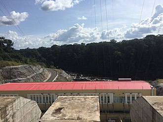 Dam on Ntem River Fleuve Ntem.jpg