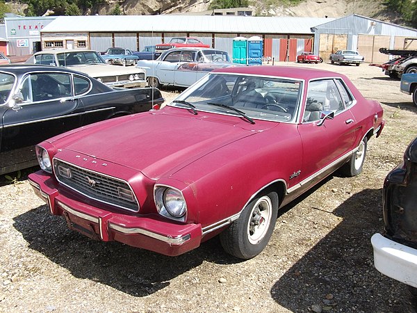 1974 Mustang II hardtop coupe