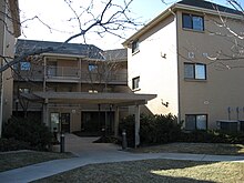 Foreign Language Student Residence, where students commit to speak only their language of study ForeignLanguageHousing.JPG