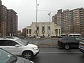 And down on the R train where I headed to Forest Hills and caught a unique shot of the NYCL-listed Ridgewood Savings Bank branch