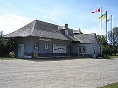 Historic Grand Trunk Pacific Railway Station Fort Qu'Appelle, Saskatchewan