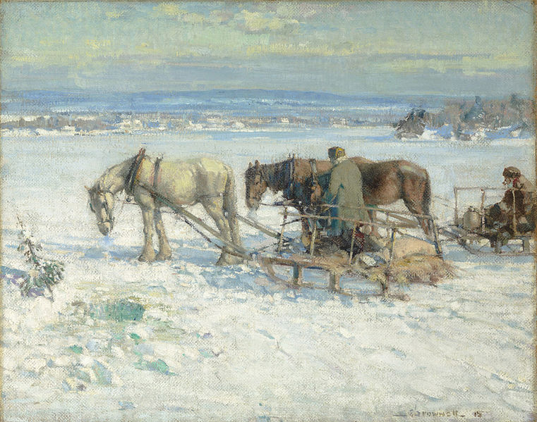 File:Franklin Brownell - Peche sur glace, collines de la Gatineau, 1915.jpg