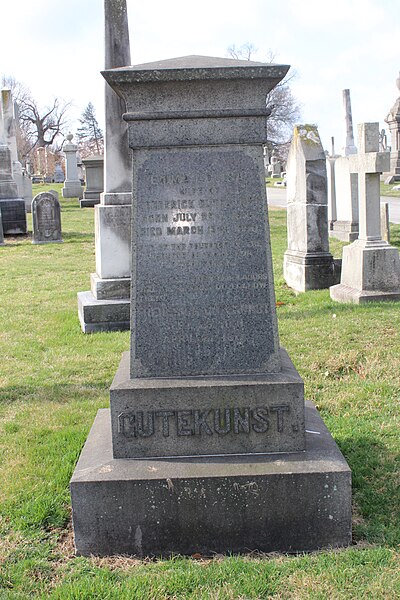 File:Frederick Gutekunst grave.jpg