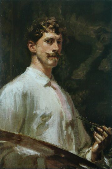 Frederick William MacMonnies, 1896 self-portrait