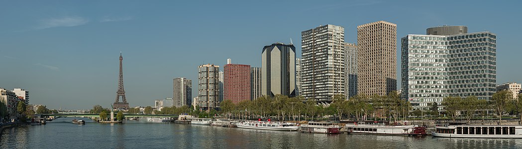 Front de Seine from Pont Mirabeau