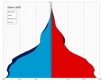 Gabon single age population pyramid 2020.png