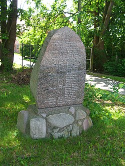 Denkmal des Ersten Weltkriegs in Gallin-Kuppentin