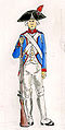 Fusileiro da Garda nacional, 1791