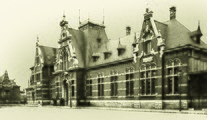 Stationsgebouw in 1904