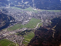 Loftfoto fan Garmisch-Partenkirchen