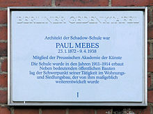 Gedenktafel Beuckestr 27-29 (Zehl) Paul Mebes.JPG