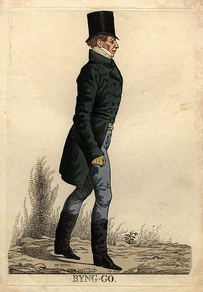 George Byng („Byng-Go" by Richard Dighton, 1820)