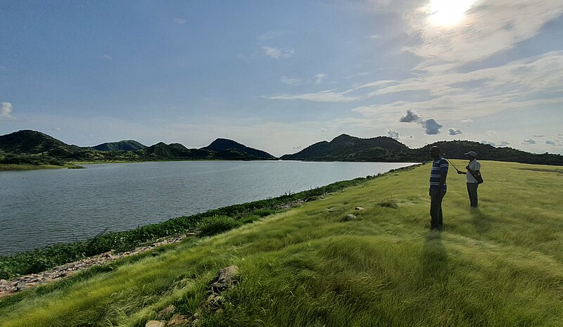 File:Gerset Dam in, Eritrea, one of 800+ large and micro dams build by the country since independece.jpg