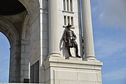 Gettysburg Battlefield, Pennsylvania, US This is an image of a place or building that is listed on the National Register of Historic Places in the United States of America. Its reference number is 66000642.