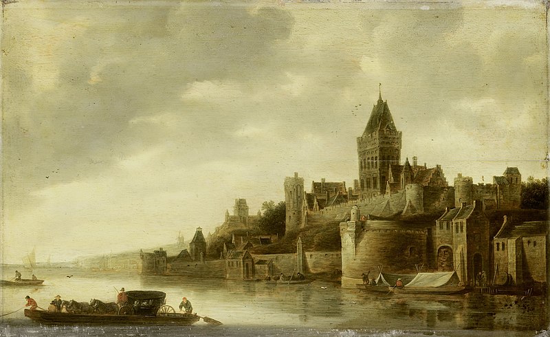 File:Gezicht op het Valkhof te Nijmegen Rijksmuseum SK-C-519.jpeg