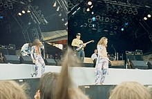 1993 yil Glastonbury festivalida ovqatlaning