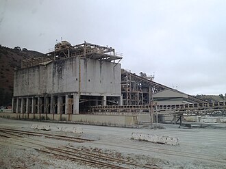 At the Aromas quarry in 2013. Graniterock plant.JPG