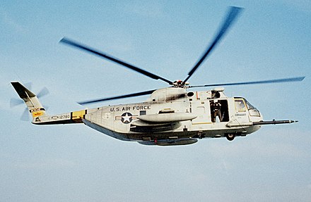 A HH-3E from the 129th ARRG over California