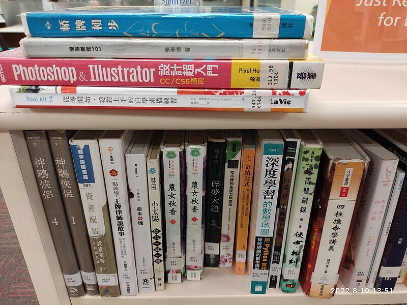 File:HK STT Shek Tong Tsui Public Library bookback August 2022 Px3.jpg